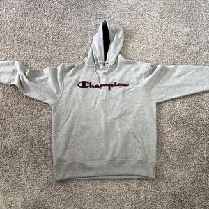CHAMPION HOODIE (GREY) NEVER WORN